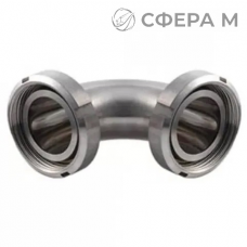 Оснащенный отвод резьба-гайка