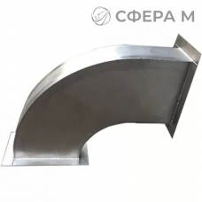 Сварной отвод из титана